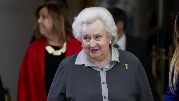 La Infanta Pilar, ingresada en un hospital de Mallorca