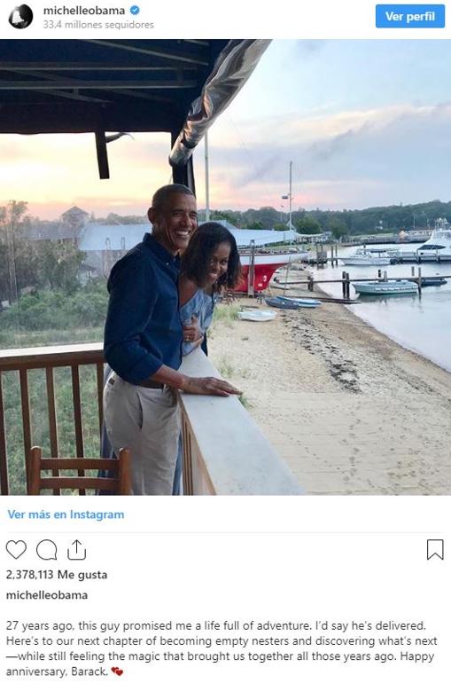 Barack Obama acalla rumores de crisis con su mujer Michelle