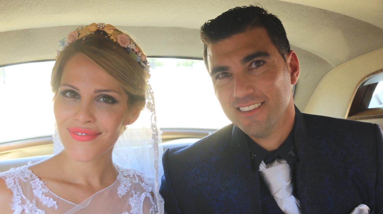 José Antonio Reyes y su mujer Noelia López