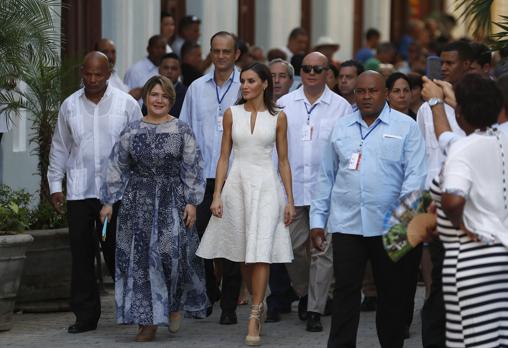 Lis Cuesta y la Reina Letizia