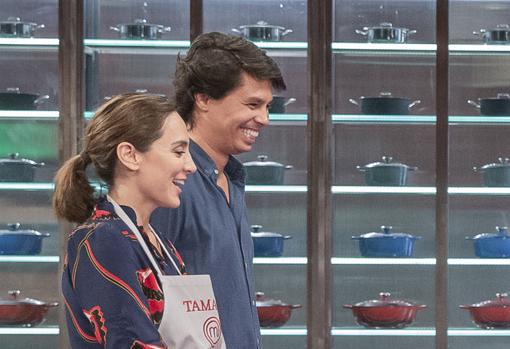 En «MasterChef» Tamara y su primo Álvaro, esta semana