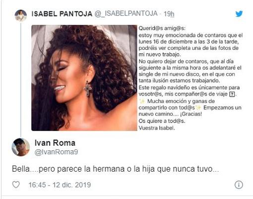 Isabel Pantoja se pasa con el photoshop y rejuvenece 20 años en su nuevo cambio de «look»