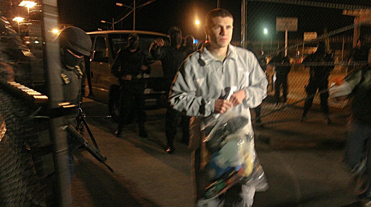 Liberación de Iván Archivaldo Guzmán en 2008, tras pasar tres años en prisión acusado de lavado de dinero