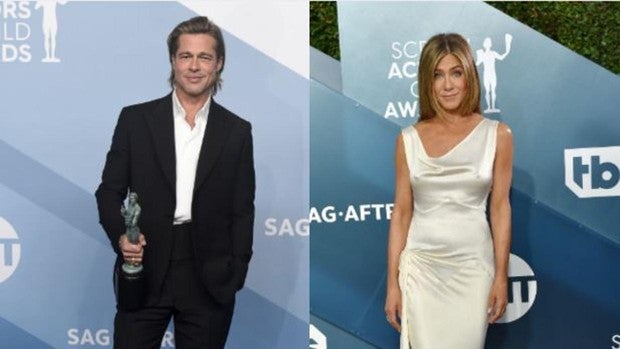 Las imágenes que demuestran que entre Brad Pitt y Jennifer Aniston hay algo más que amistad