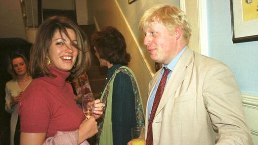 Petronella Wyatt y Boris Johnson