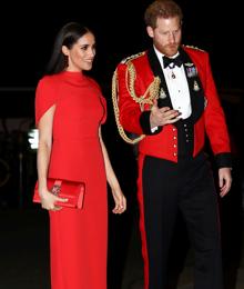 Un guardarropa multicolor para la despedida de Meghan Markle