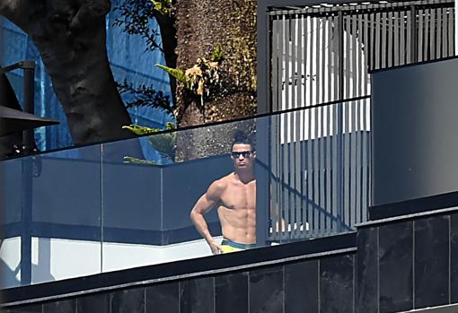 Cristiano, desde su casa este martes