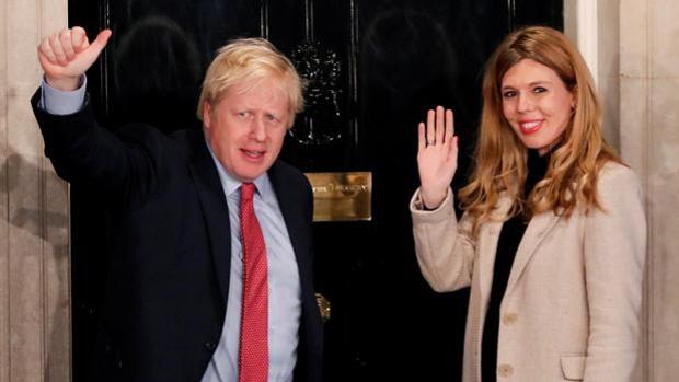 Boris Johnson y Carrie Symonds, una historia de amor salpicada por el escándalo