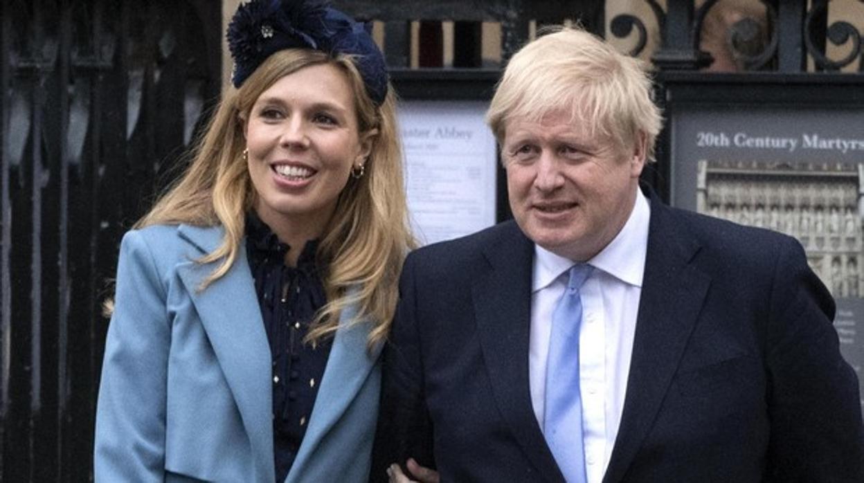 Carrie Symonds y Boris Johnson