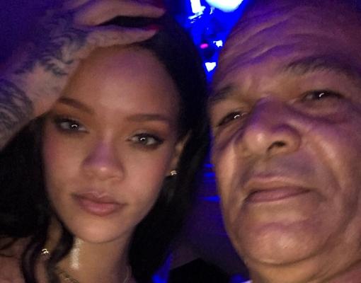 Rihanna y su padre