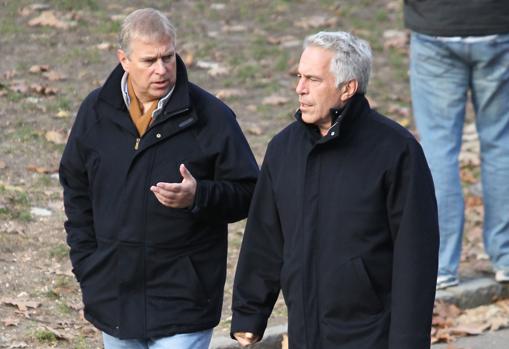 El Príncipe Andrés con Jeffrey Epstein en Nueva York