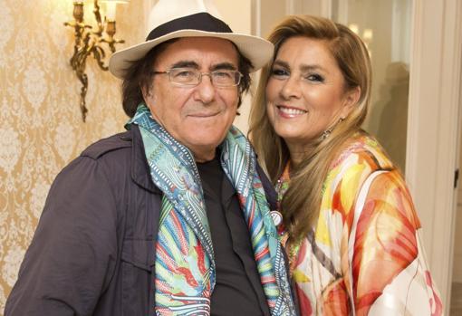 Romina Power posa junto a su exmarido y expareja artística, el también cantante Al Bano