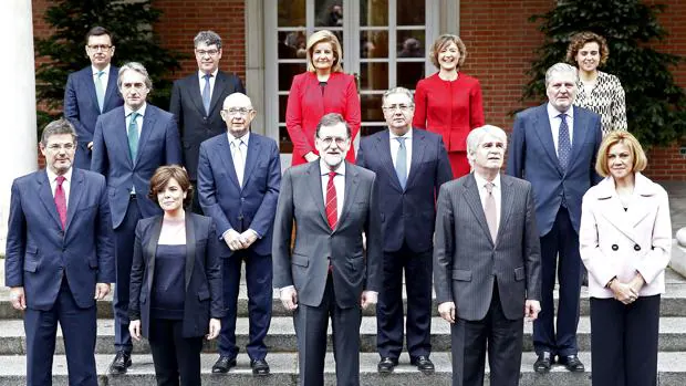 Los ministros de Rajoy, dos años después de la moción de censura