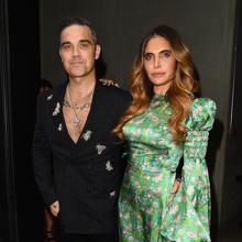Robbie Williams y su mujer