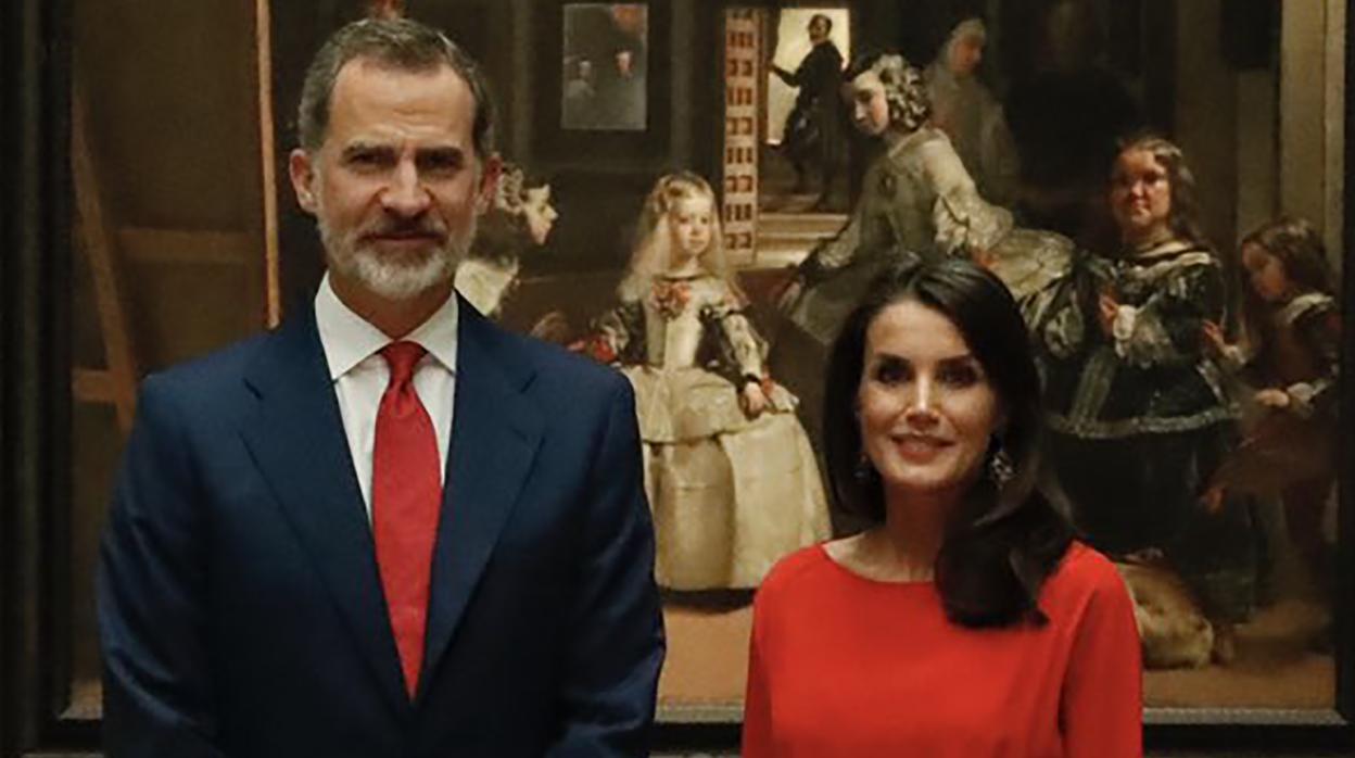 Los Reyes Felipe y Letizia