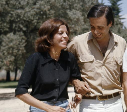 Carlos Falcó con Cristina Onassis