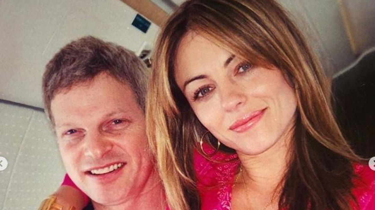 Liz Hurley, devastada tras el suicidio de su ex y padre de su hijo