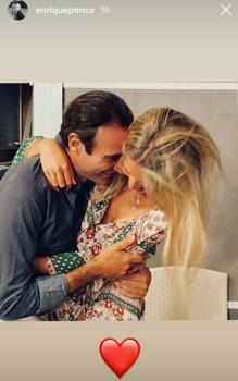 Enrique Ponce y Ana Soria difunden su primera imagen juntos con el emoji de un corazón