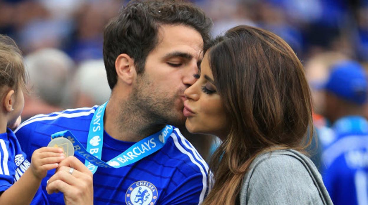 Daniella Semaan y Cesc Fàbregas