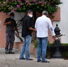 Humberto Janeiro, en el cementerio