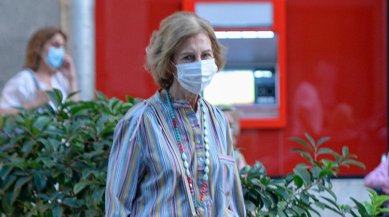 Doña Sofía, la pasada semana en Palma