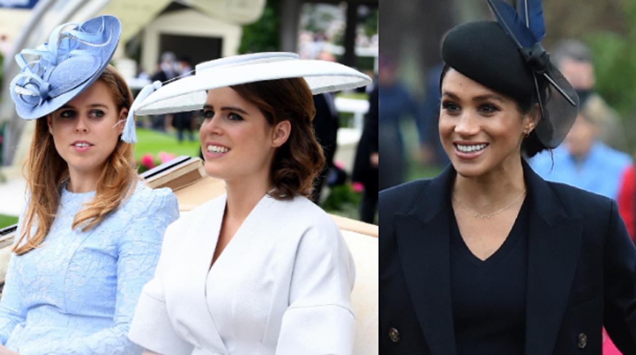 Un «error» de Meghan Markle, el origen de la mala relación con Eugenia y Beatriz de York