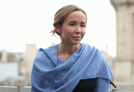 Angela Dobrowolski, en su entrevista para «El punto de mira»