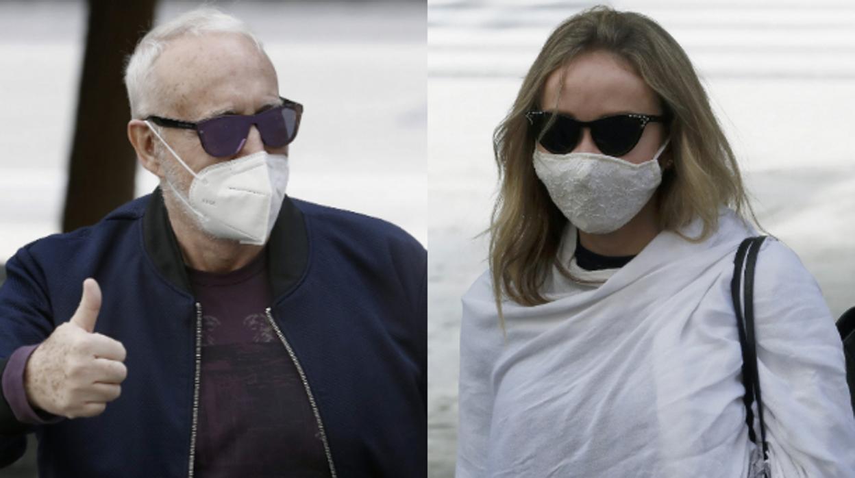 Mainat y Dobrowolski, que llegaron con sus respectivos abogados a los juzgados, se vieron las caras el pasado domingo