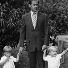 Joe Biden, Beau Biden, Hunter Biden en 1972