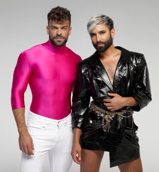 Ricky Merino &amp; Conchita Wurst: «Cuando nos llamaban «maricón» en el colegio no sabíamos ni qué significaba»