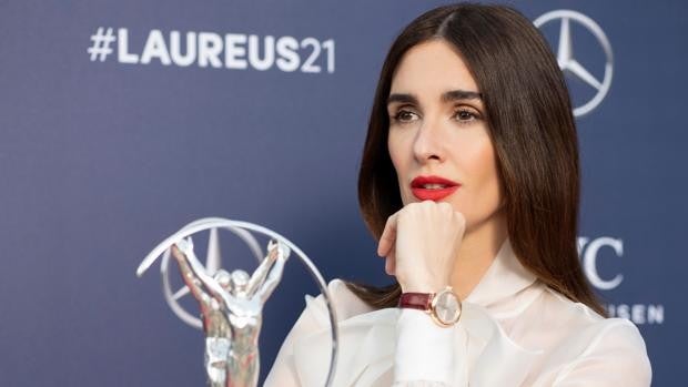 Paz Vega elige su combo de estilo favorito para presentar los Premios Laureus 2021