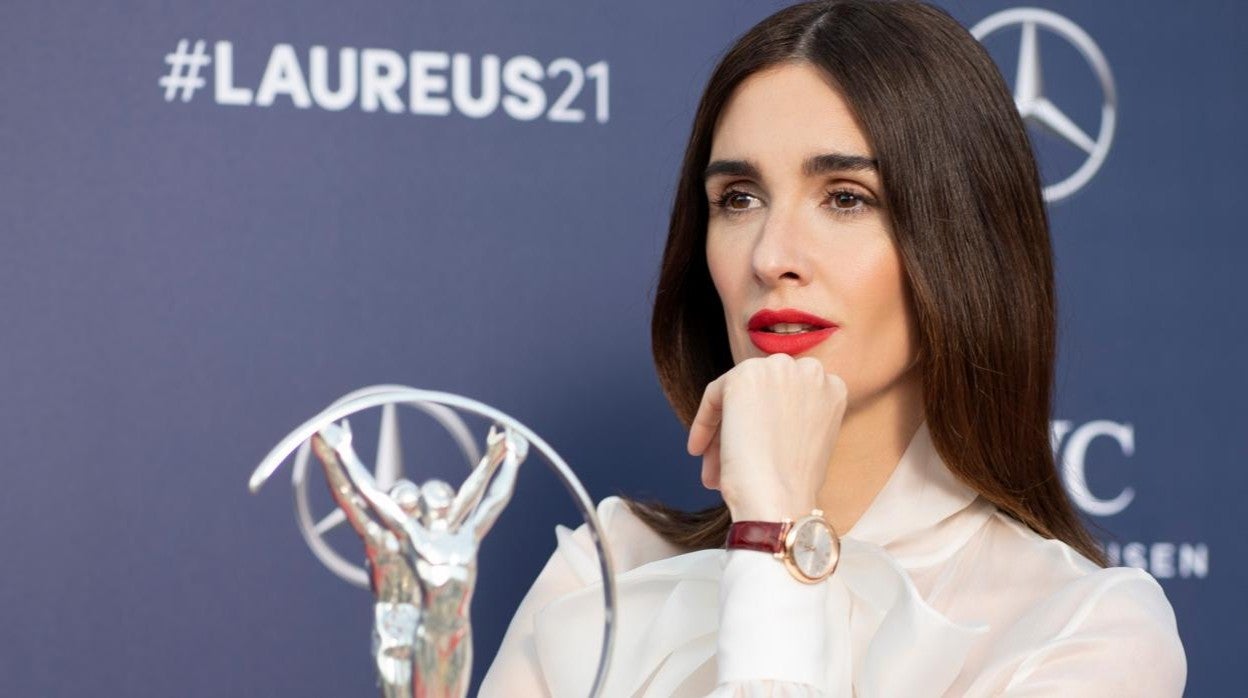 Paz Vega ejerciócomo presentadora en los Premios Laureus