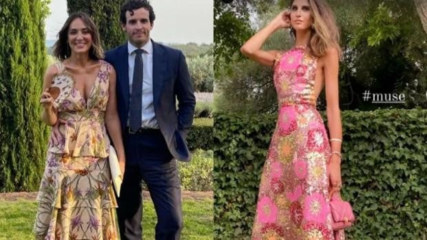 Inés Domecq y Tamara Falcó son las invitadas perfectas con looks muy diferentes