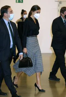 La reina Letizia durante uno de sus últimos actos del 2021 en San Sebastián