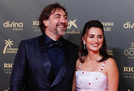 Penélope Cruz junto a Javier Bardem