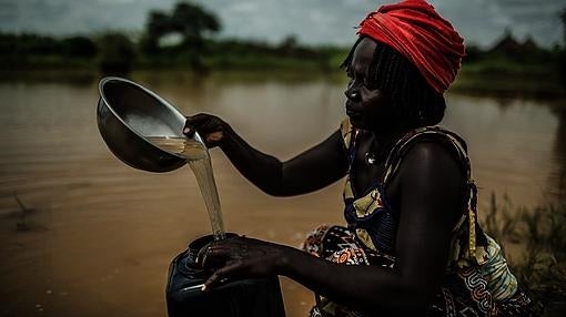 El agua en Chad es un bien muy preciado.