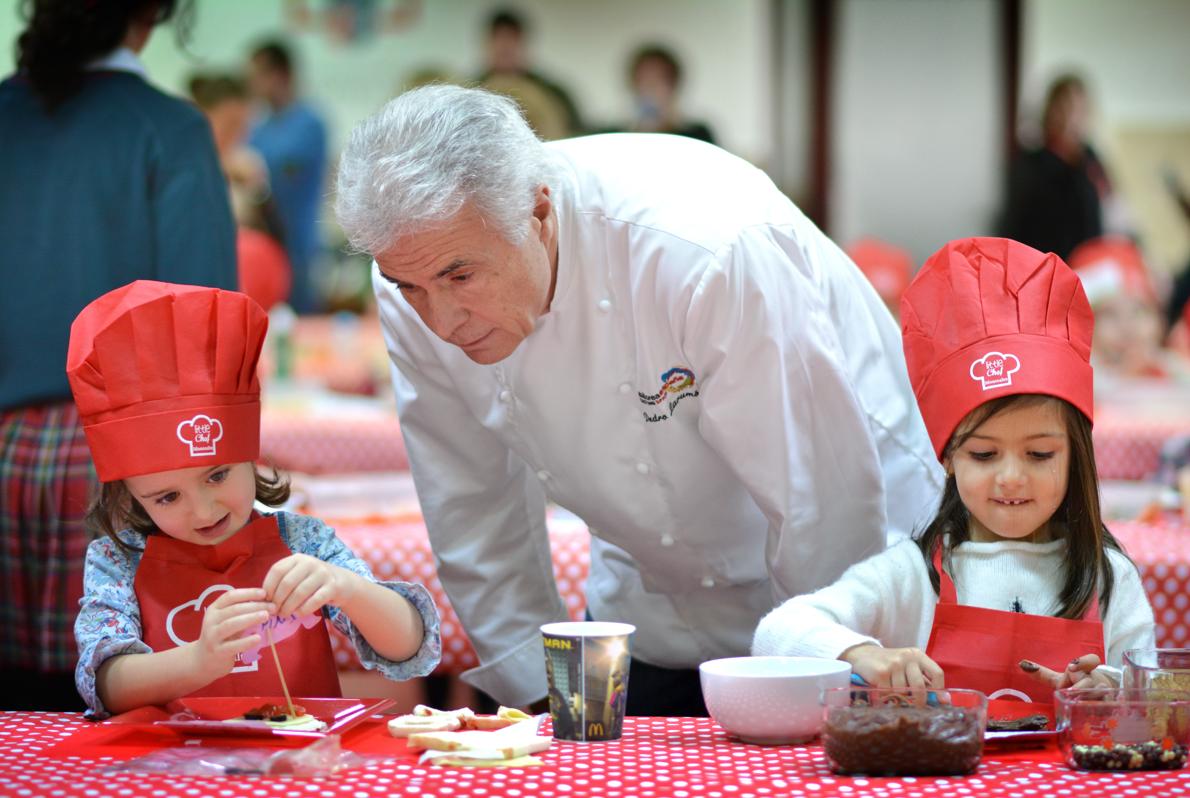 Pedro Larumbe: «Se debería aprender alimentación y cocina en el colegio»