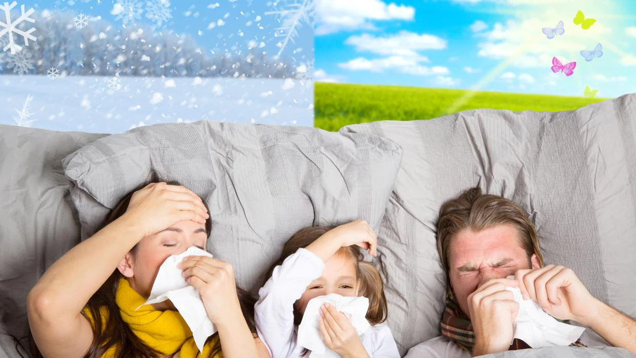 Los niños menores de 10 años, primer motivo de contagio de resfriado para los padres