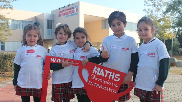 Alrededor de 170 niños participan en la Maths Champions del Colegio Bilingüe Entreolivos