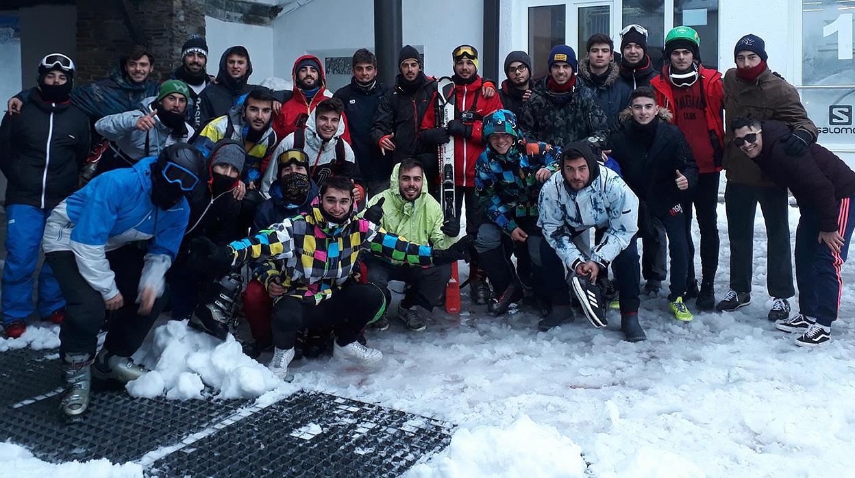 Los alumnos de TAFAD de Altair visitan la estación de esquí de Sierra Nevada