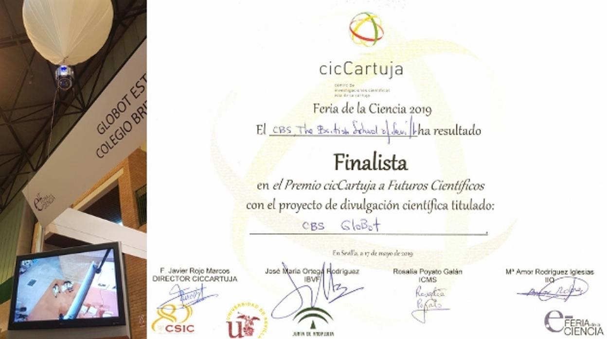 CBS, finalista en la 17ª Feria de la Ciencia de Sevilla 2019