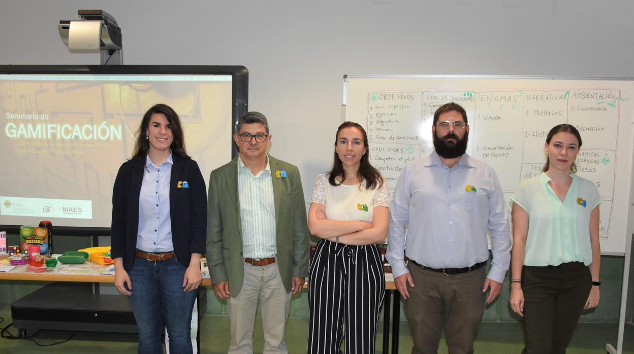 Profesores del Centro de Estudios Universitarios Cardenal Spínola CEU promotores de la actividad