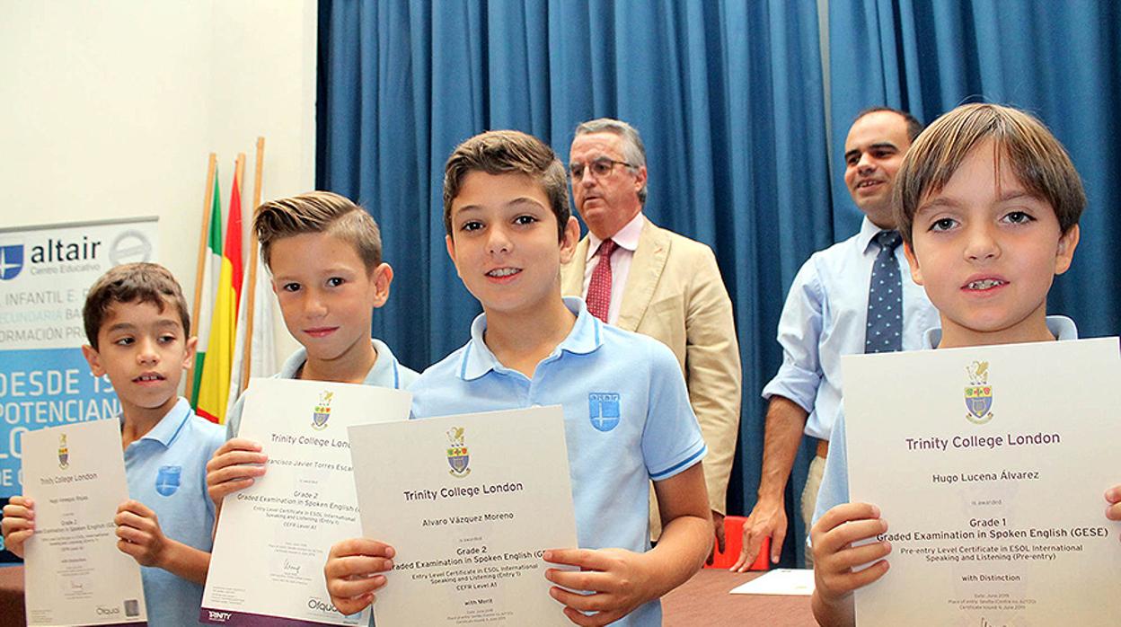 Entrega de los Diplomas del Trinity College