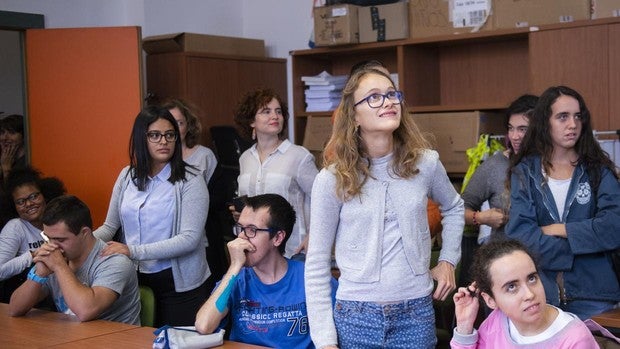 Alumnos con discapacidad intelectual entran en la Universidad Complutense por la puerta grande