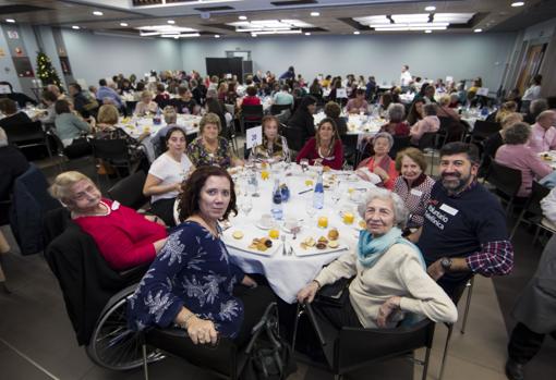 Cena de Navidad organizada en Madrid el pasado fin de semana