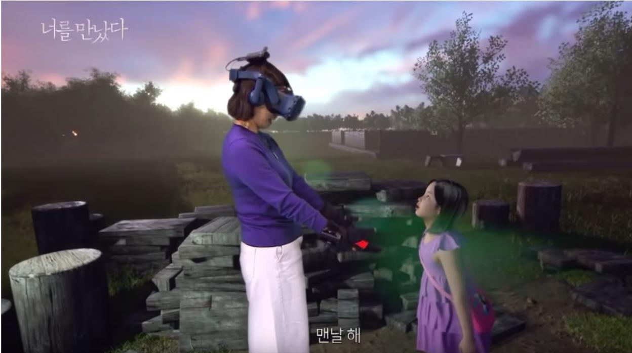 Resucita a su hija de 7 años con realidad virtual para reencontrarse con ella