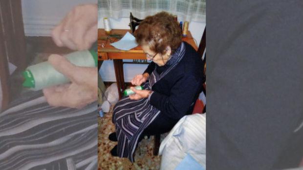 La abuela de 96 años que cose mascarillas para ayudar a los sanitarios