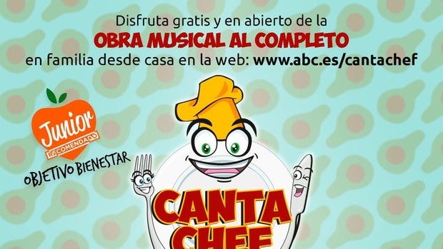 Disfruta aquí en directo del espectáculo infantil educativo Cantachef