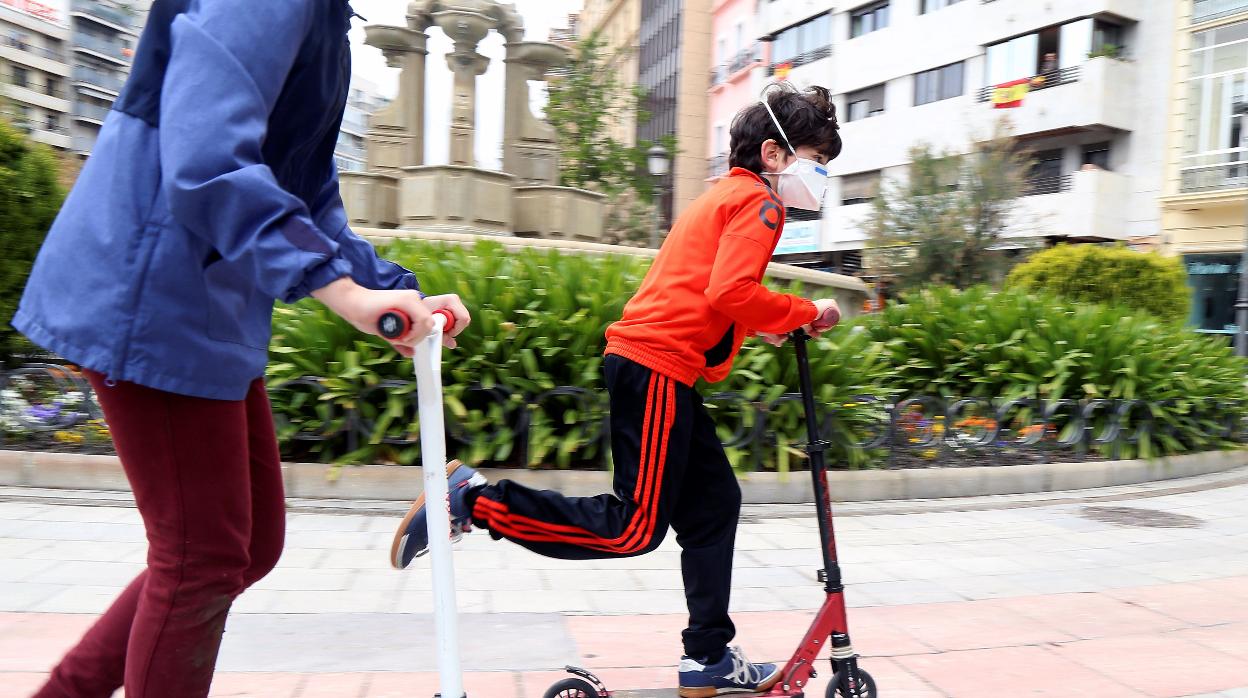 Una aplicación permite planificar los paseos con los niños y avisa de la distancia y el tiempo