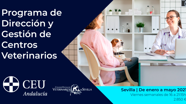 CEU Andalucía y el Colegio de Veterinarios de Sevilla presentan su Programa de Dirección y Gestión de Centros Veterinarios